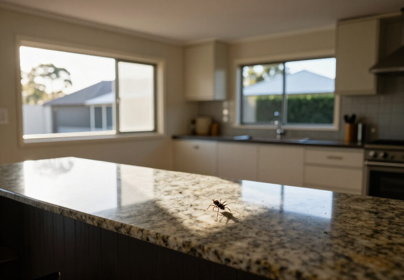 Storage room free of spiders after treatment in Condell Park